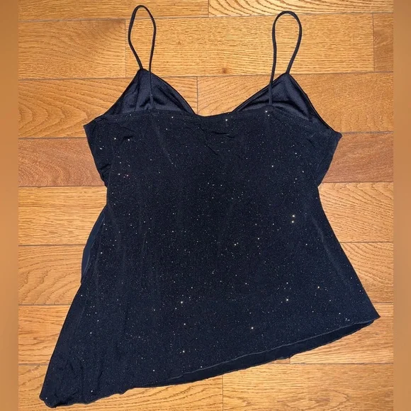 NWT black sparkly fancy top size XL - Picture 2 of 4